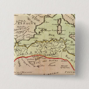 Bóton Quadrado 5.08cm África do Norte 2