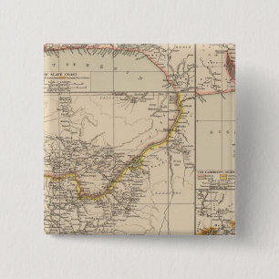Bóton Quadrado 5.08cm África Ocidental 2