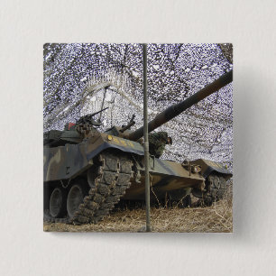 Bóton Quadrado 5.08cm Agressores trocistas de República da Coreia 2