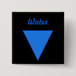 Bóton Quadrado 5.08cm Água