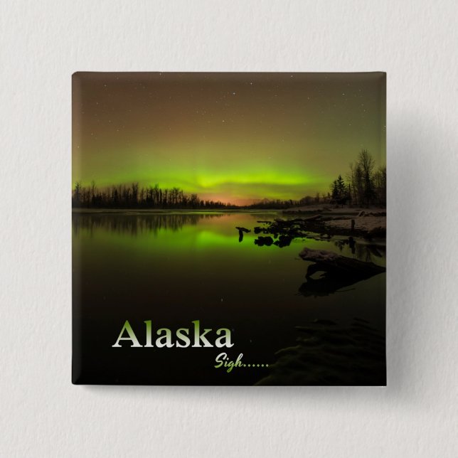 Bóton Quadrado 5.08cm Alaska Sigh.... (Frente)