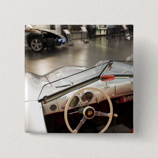 Bóton Quadrado 5.08cm Alemanha, Baden-Württemberg, (Frente)