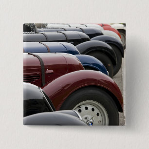 Bóton Quadrado 5.08cm Alemanha, Bayern-Bavaria, Munique. BMW Welt Car