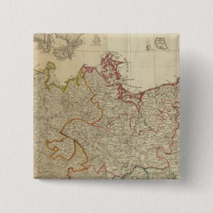 Bóton Quadrado 5.08cm Alemanha Norte