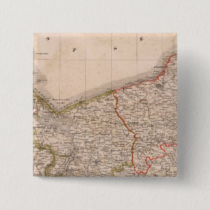 Bóton Quadrado 5.08cm Alemanha, Polônia 2