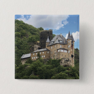 Bóton Quadrado 5.08cm Alemanha, Sankt Goarshausen, Sankt Goarshausen