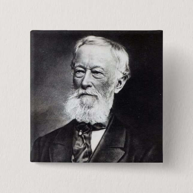 Bóton Quadrado 5.08cm Alfred Krupp (Frente)