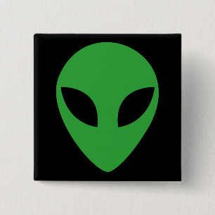 Bóton Quadrado 5.08cm Alienígena