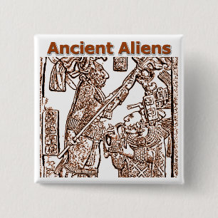 Bóton Quadrado 5.08cm Aliens antigos 2