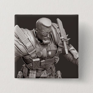 Bóton Quadrado 5.08cm Alternativa de Traçado