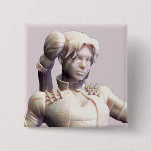 Bóton Quadrado 5.08cm Alternativa Harley Quinn 2