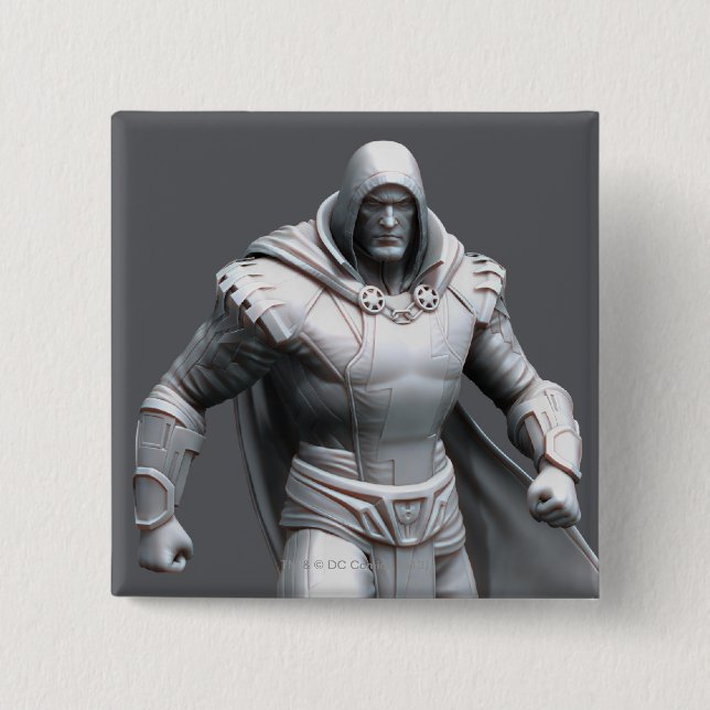 Bóton Quadrado 5.08cm Alternativa Shazam (Frente)