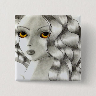 Bóton Quadrado 5.08cm Ambarino