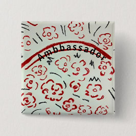 Bóton Quadrado 5.08cm Ambassador
