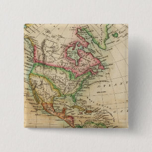 Bóton Quadrado 5.08cm América 8