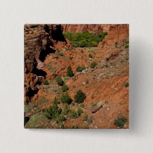 Bóton Quadrado 5.08cm América do Norte, EUA, Arizona, Navajo Indian
