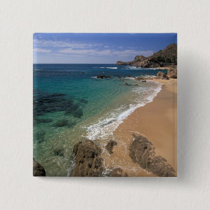 Bóton Quadrado 5.08cm América do Norte, México, Baja California Sur,