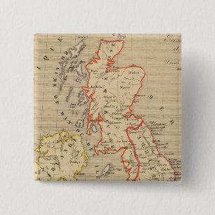 Bóton Quadrado 5.08cm Angleterre, Ecosse, Irlande et Man en 1100