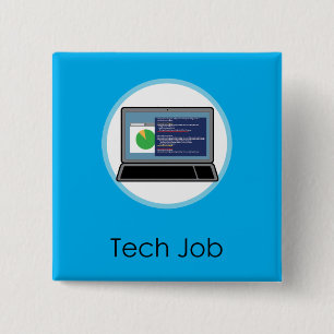 Bóton Quadrado 5.08cm Aniversário do coreano de Doljabi Doljanchi Dol ø