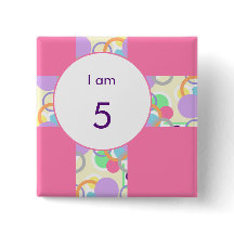 Aniversário Eu Sou O Padrão De Bocha De Círculo Co