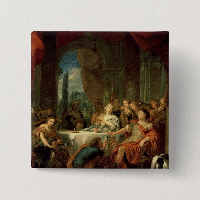 Bóton Quadrado 5.08cm Anthony e Cleopatra (Frente)