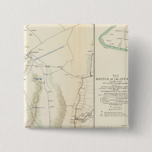 Bóton Quadrado 5.08cm Antietam, Suffolk, Gettysburg