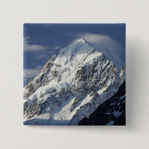 Bóton Quadrado 5.08cm Aoraki Monte Cook, Mackenzie Country, Sul 2