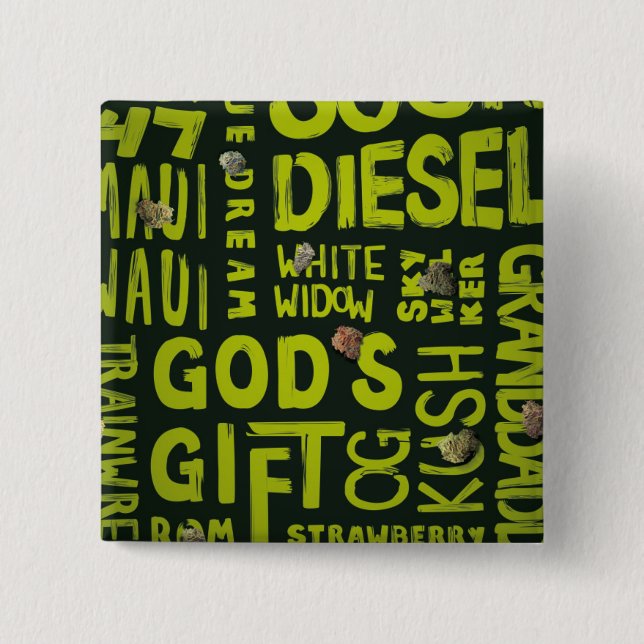 Bóton Quadrado 5.08cm Apelidos (Frente)