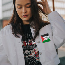 Apoio e Bandeira da Palestina Livre