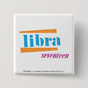Bóton Quadrado 5.08cm Aqua do Libra