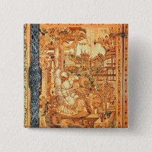 Bóton Quadrado 5.08cm Armário de Wrangelschrank, 1566