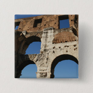 Bóton Quadrado 5.08cm Arte Romana. O Coliseu ou Flaviano 5