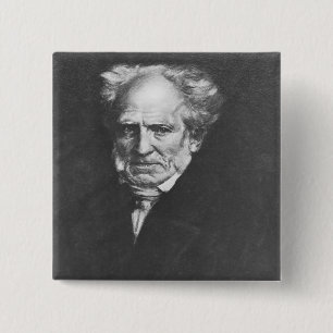 Bóton Quadrado 5.08cm Arthur Schopenhauer