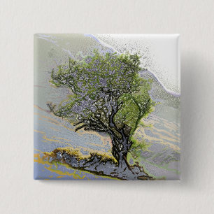 BÓTON QUADRADO 5.08CM ÁRVORES