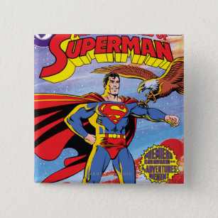 Bóton Quadrado 5.08cm As Aventuras do Super-Homem #424