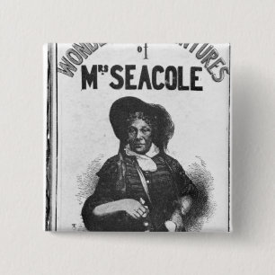 Bóton Quadrado 5.08cm As aventuras maravilhosas da Sra. Seacole'