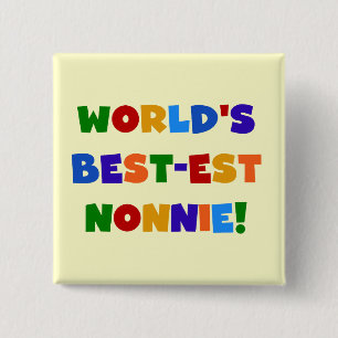 Bóton Quadrado 5.08cm As melhores notas de cores nonnie Bright do mundo