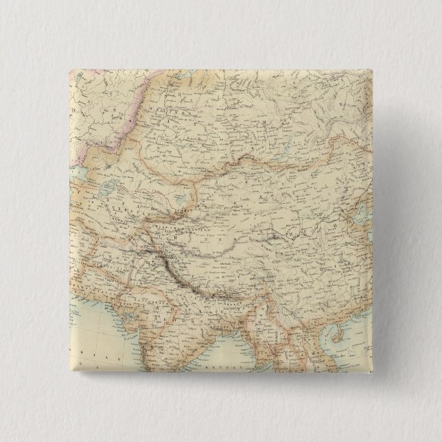 Bóton Quadrado 5.08cm Ásia 10 (Frente)