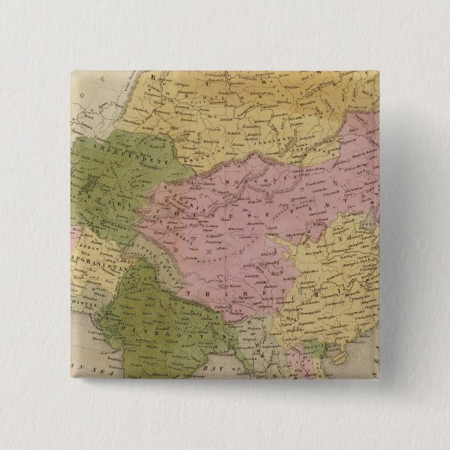 Bóton Quadrado 5.08cm Ásia 12 (Frente)