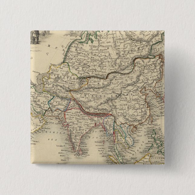 Bóton Quadrado 5.08cm Ásia 31 (Frente)