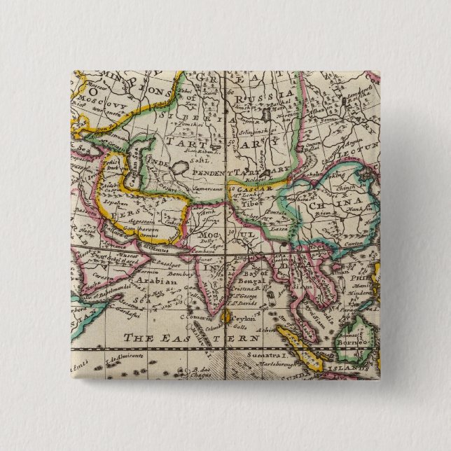 Bóton Quadrado 5.08cm Ásia 32 (Frente)