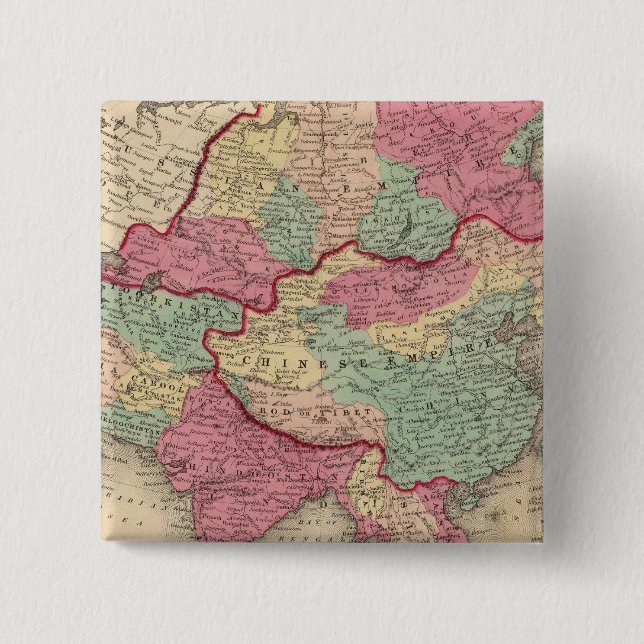 Bóton Quadrado 5.08cm Ásia 43 (Frente)