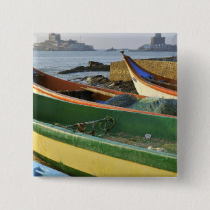 Bóton Quadrado 5.08cm Ásia, Índia, Tamil Nadu, Kanniyakumari