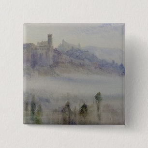 Bóton Quadrado 5.08cm Assisi, amanhecer