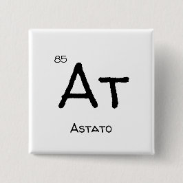 Bóton Quadrado 5.08cm astato 85