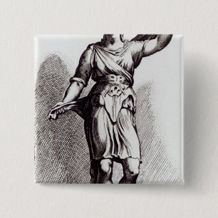Bóton Quadrado 5.08cm Atalanta, c.1653