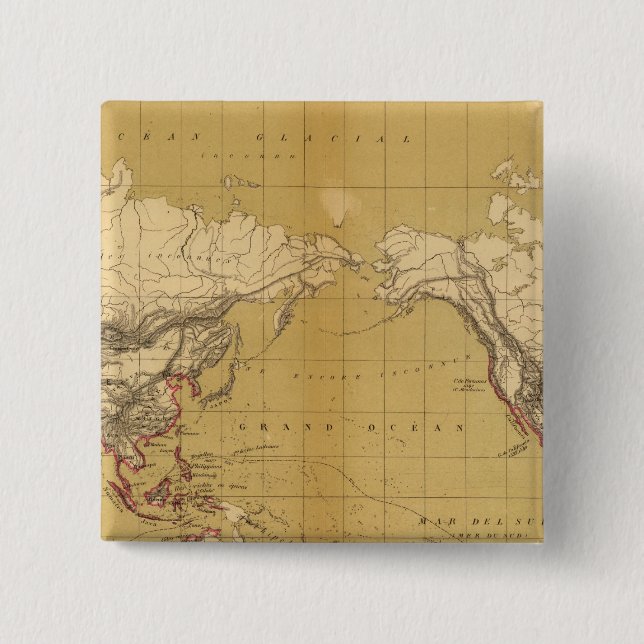Bóton Quadrado 5.08cm Atlas de 1550 (Frente)