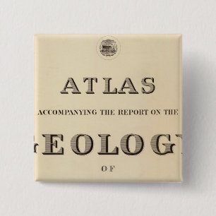 Bóton Quadrado 5.08cm Atlas de Página de Título