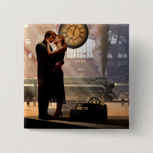 Bóton Quadrado 5.08cm Au Revoir 2