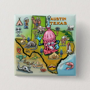 Bóton Quadrado 5.08cm Austin TX
